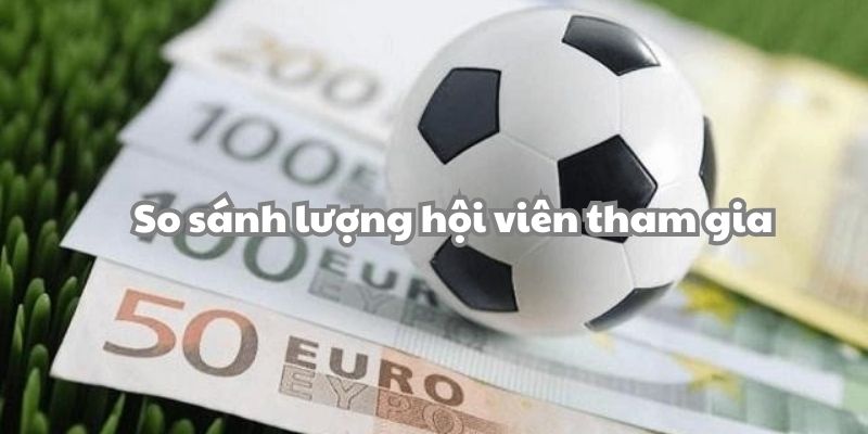 Lượng người chơi của EV88 vs W88