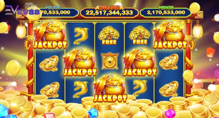 Ảnh minh hoạ: Cơ hội trúng Jackpot tại casino Ev88
